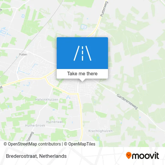 Brederostraat map