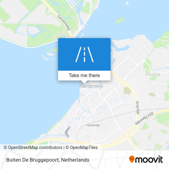 Buiten De Bruggepoort map