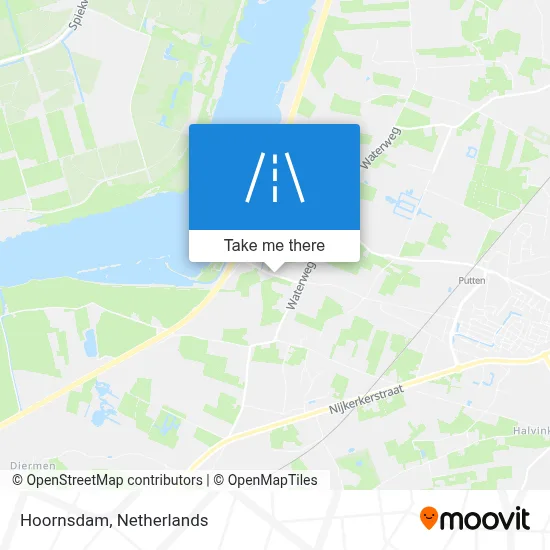 Hoornsdam map