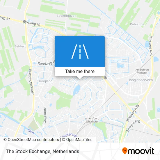 De Beurs map