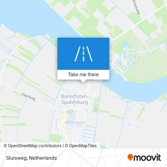 Sluisweg map