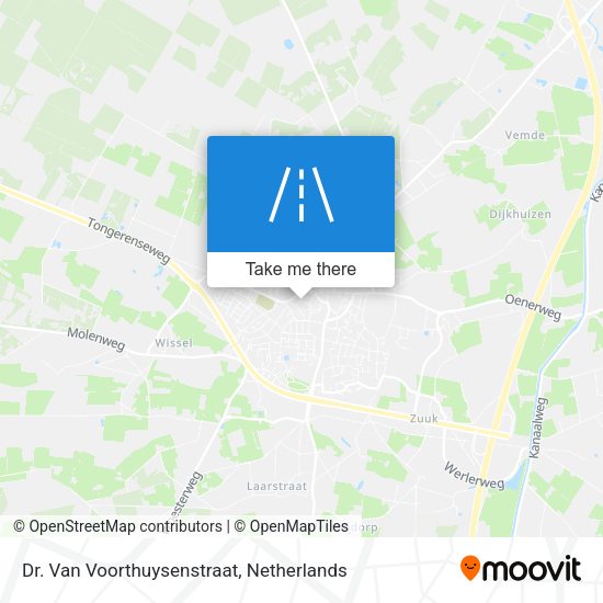 Dr. Van Voorthuysenstraat map