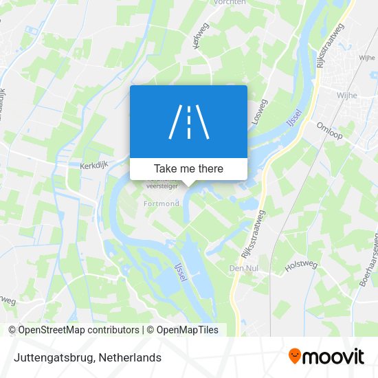 Juttengatsbrug map