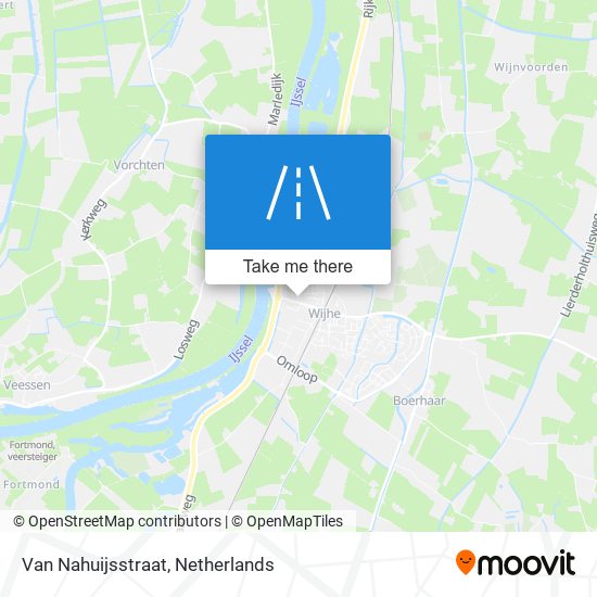 Van Nahuijsstraat map