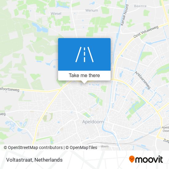 Voltastraat map