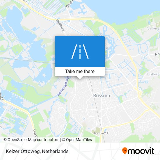 Keizer Ottoweg map