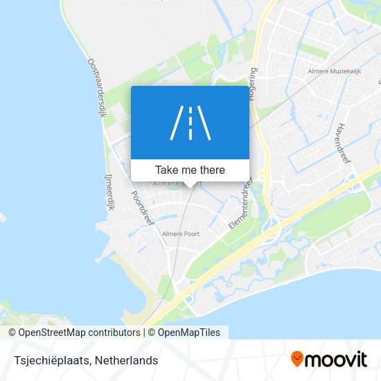 Tsjechiëplaats map