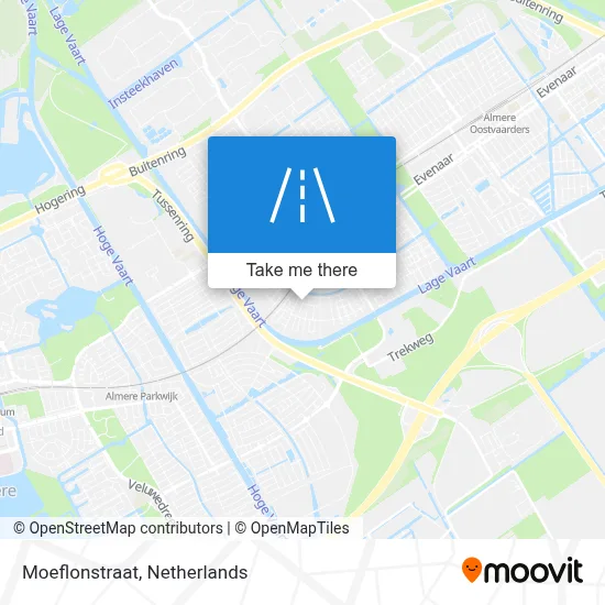 Moeflonstraat map