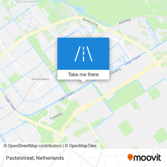 Pastelstraat map