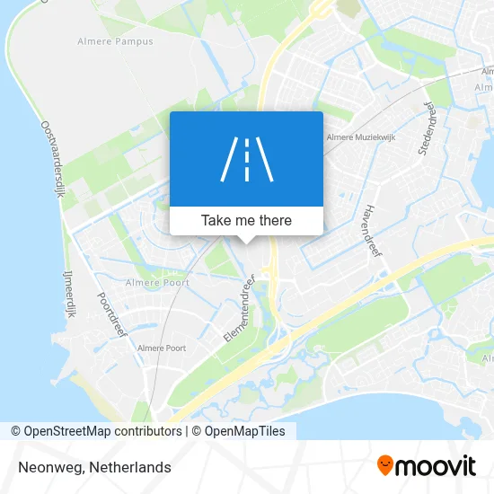 Neonweg map