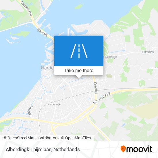 Alberdingk Thijmlaan map