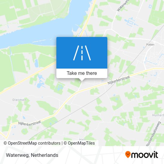 Waterweg map