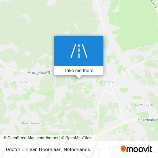 Doctor L E Van Hoornlaan map