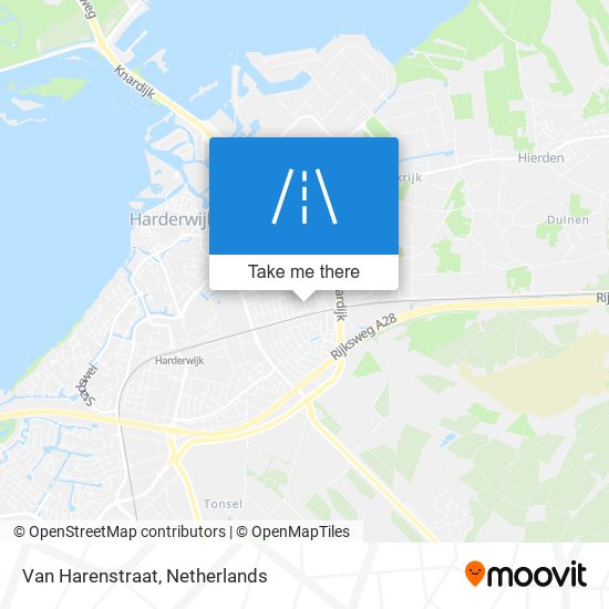 Van Harenstraat map