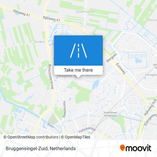 Bruggensingel-Zuid map