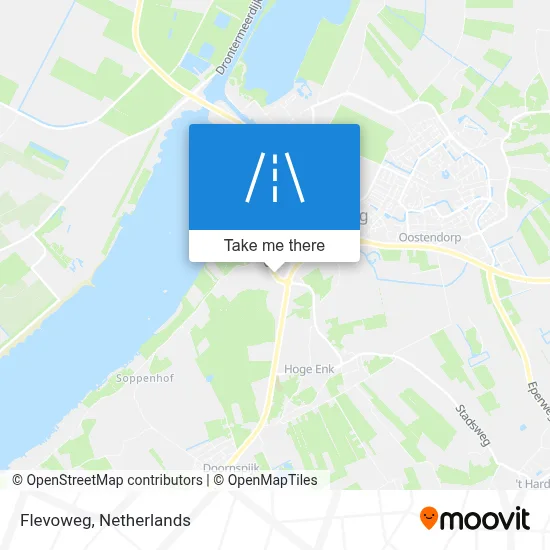 Flevoweg map