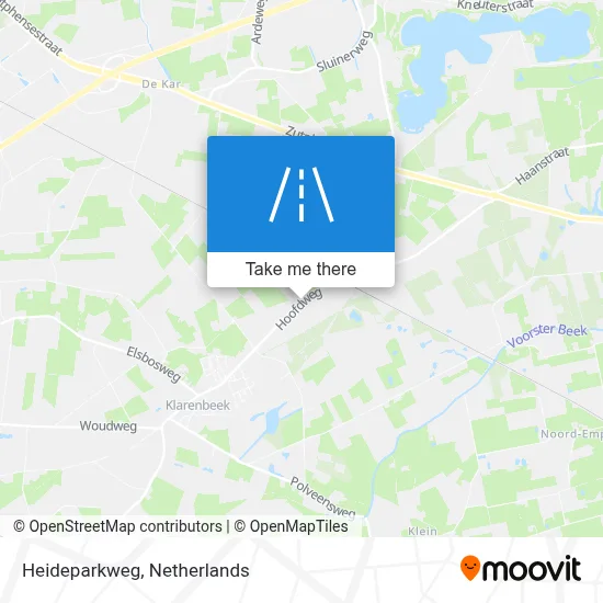 Heideparkweg map