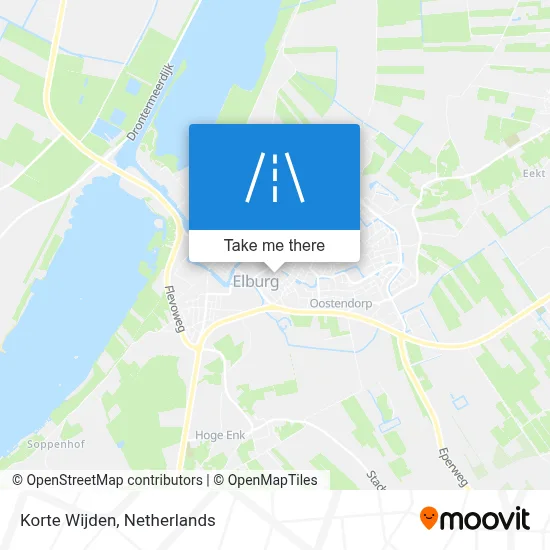 Korte Wijden map