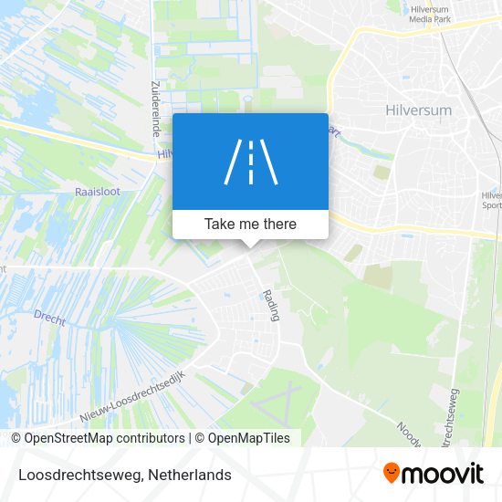 Loosdrechtseweg map
