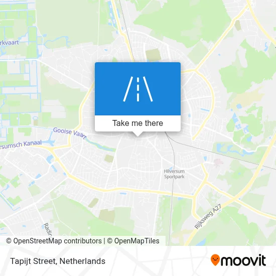 Tapijtstraat map