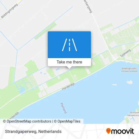Strandgaperweg map
