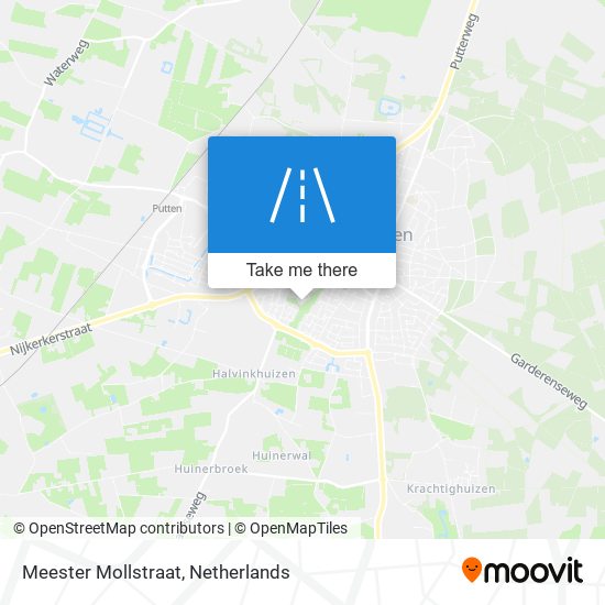 Meester Mollstraat map