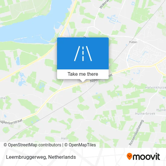 Leembruggerweg map