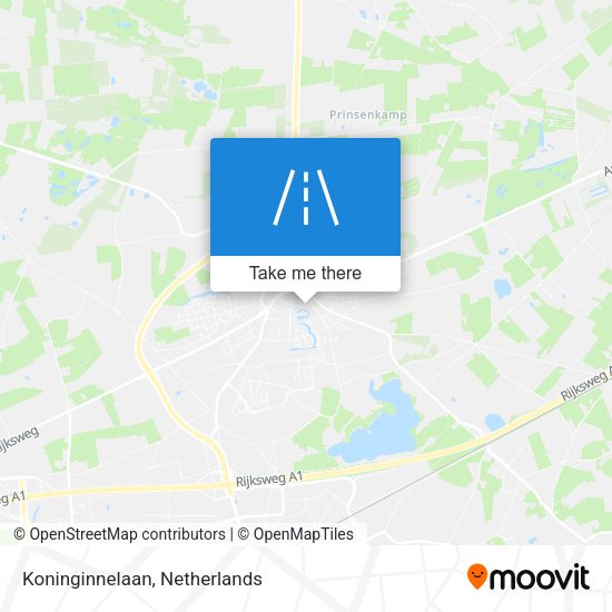 Koninginnelaan map