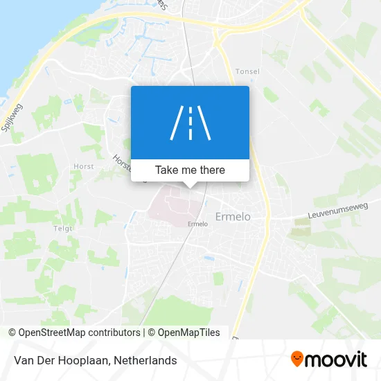 Van Der Hooplaan map
