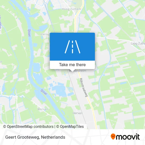 Geert Grooteweg map