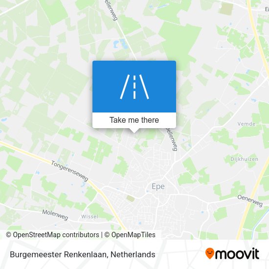 Burgemeester Renkenlaan map