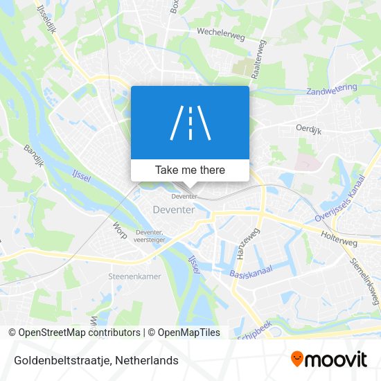 Goldenbeltstraatje map