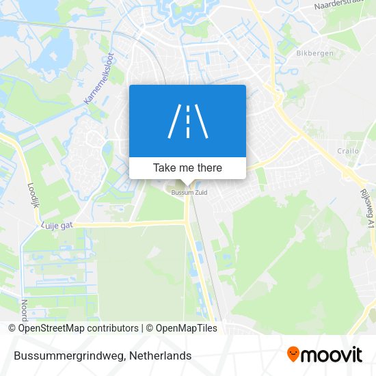 Bussummergrindweg map