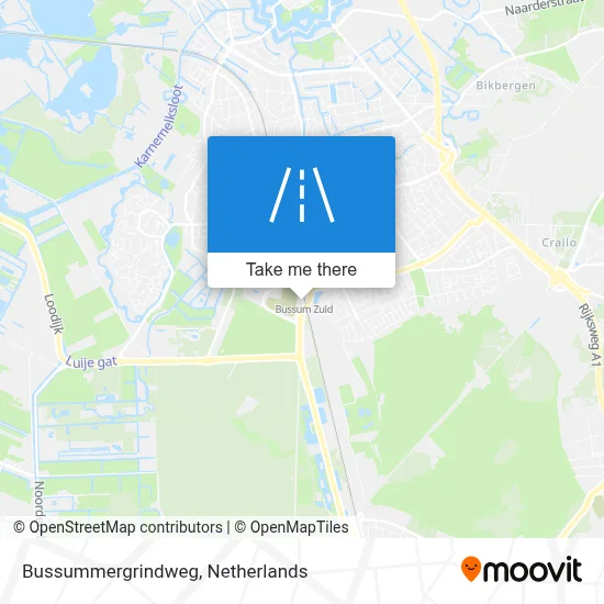 Bussummergrindweg map