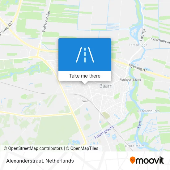 Alexanderstraat Karte