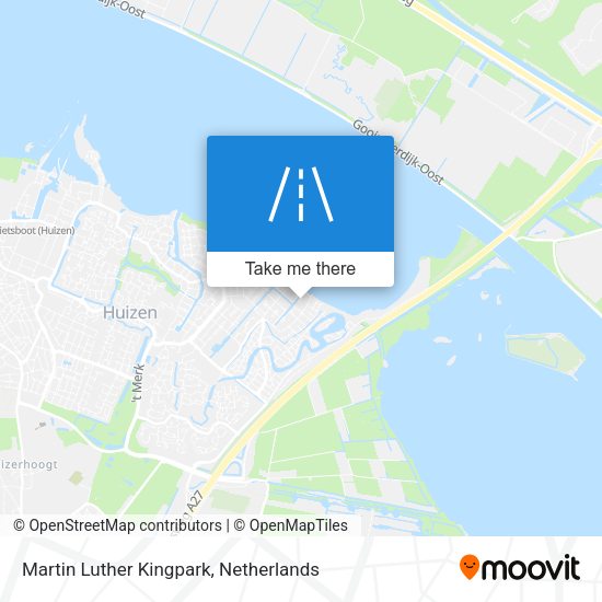 Martin Luther Kingpark map