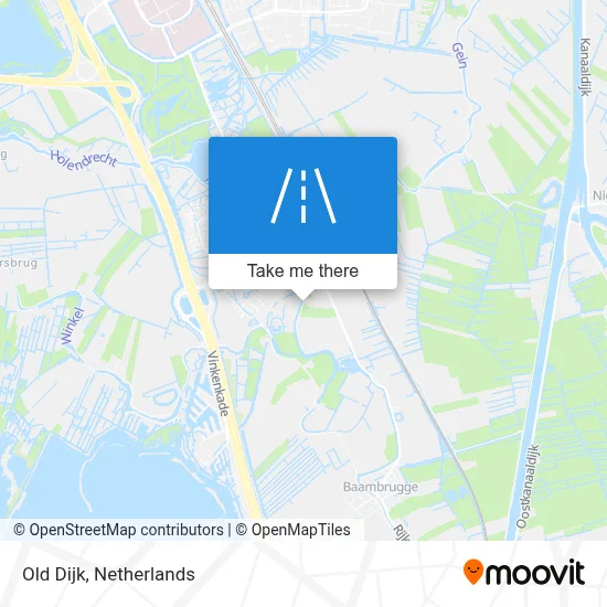 Oude Dijk map