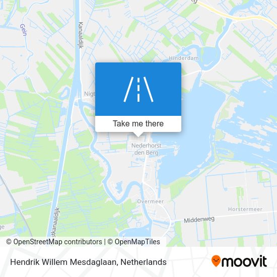 Hendrik Willem Mesdaglaan map