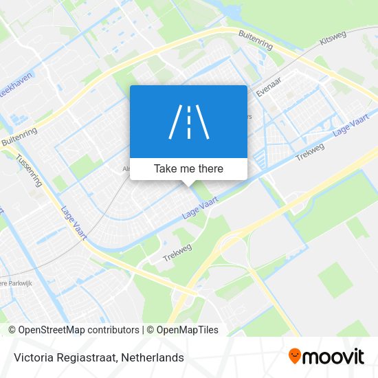 Victoria Regiastraat map