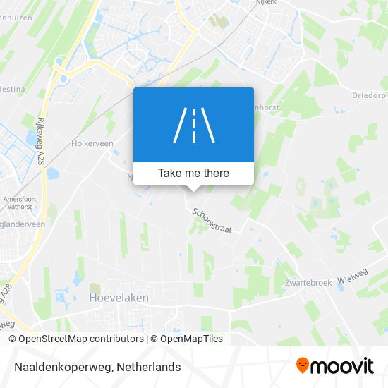 Naaldenkoperweg Karte