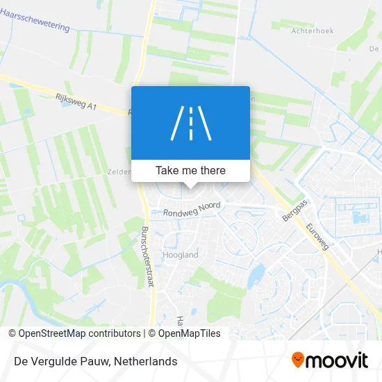 De Vergulde Pauw map