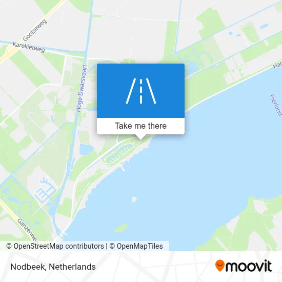 Nodbeek map