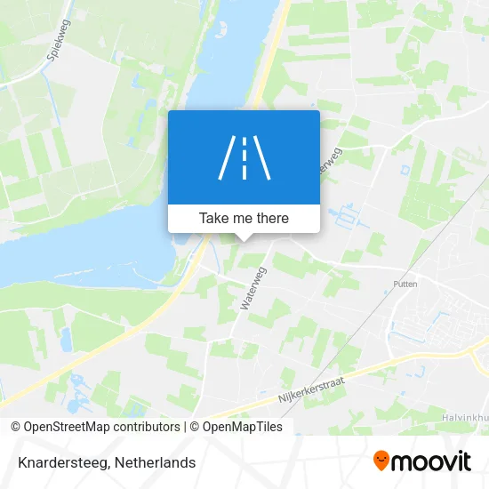 Knardersteeg map