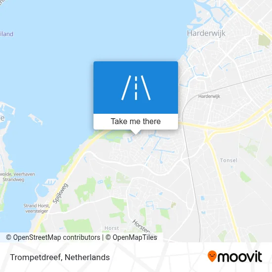 Trompetdreef map