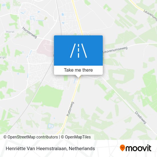 Henriëtte Van Heemstralaan map