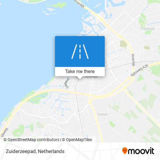 Zuiderzeepad Karte