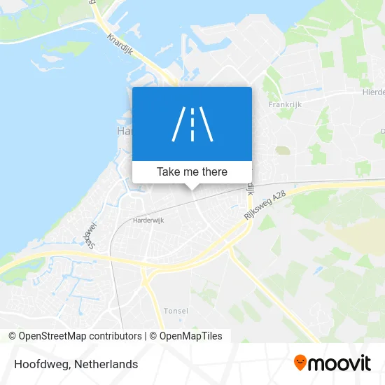 Hoofdweg map