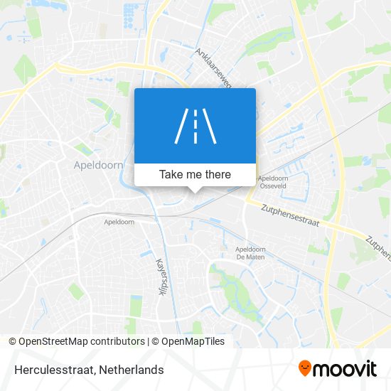 Herculesstraat map