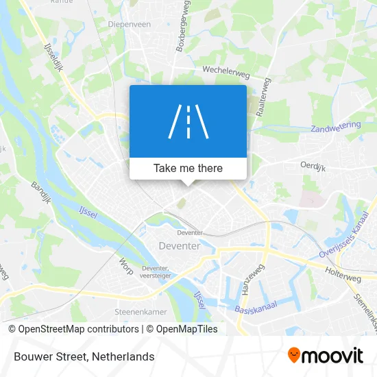 Bouwerstraat map