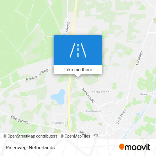 Palenweg map